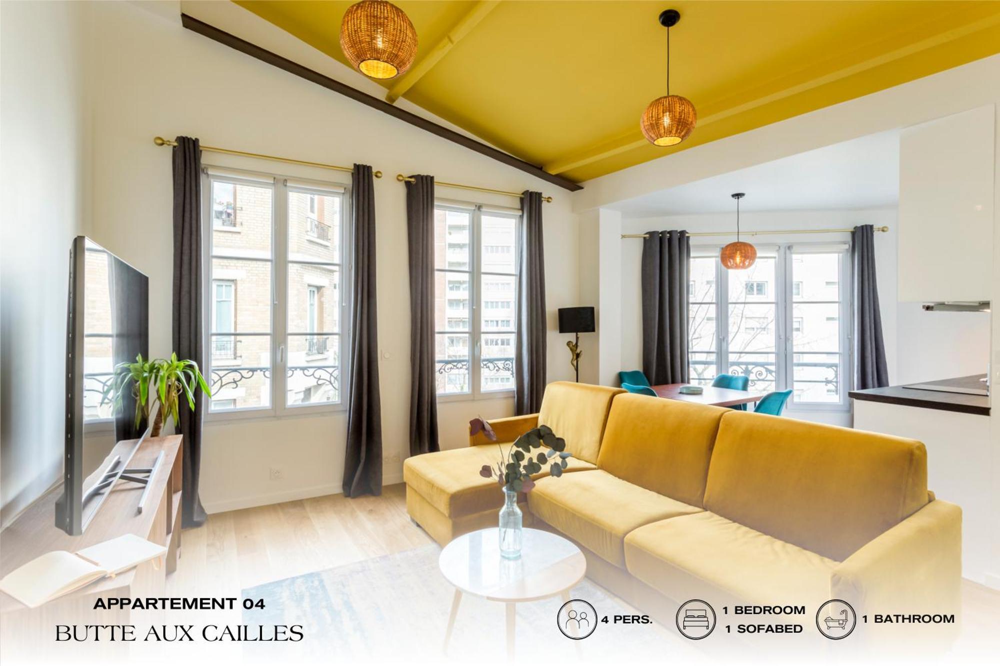 شقة Beauquartier - Butte Aux Cailles I باريس المظهر الخارجي الصورة