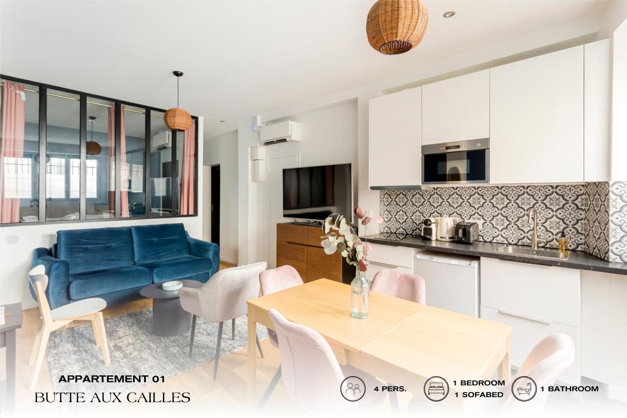 شقة Beauquartier - Butte Aux Cailles I باريس المظهر الخارجي الصورة