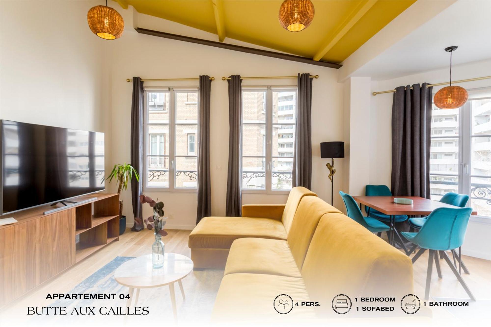 شقة Beauquartier - Butte Aux Cailles I باريس المظهر الخارجي الصورة