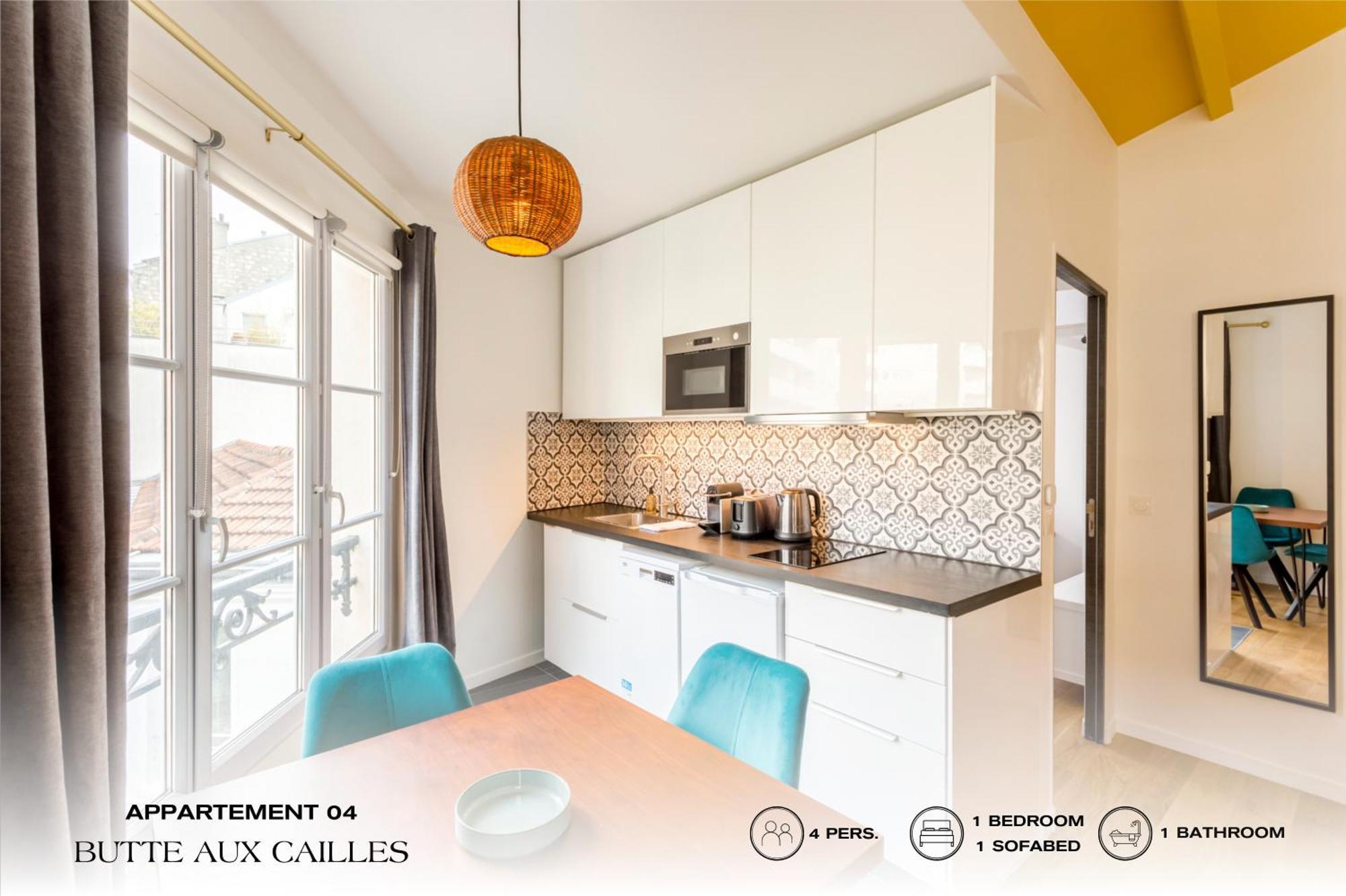 شقة Beauquartier - Butte Aux Cailles I باريس المظهر الخارجي الصورة