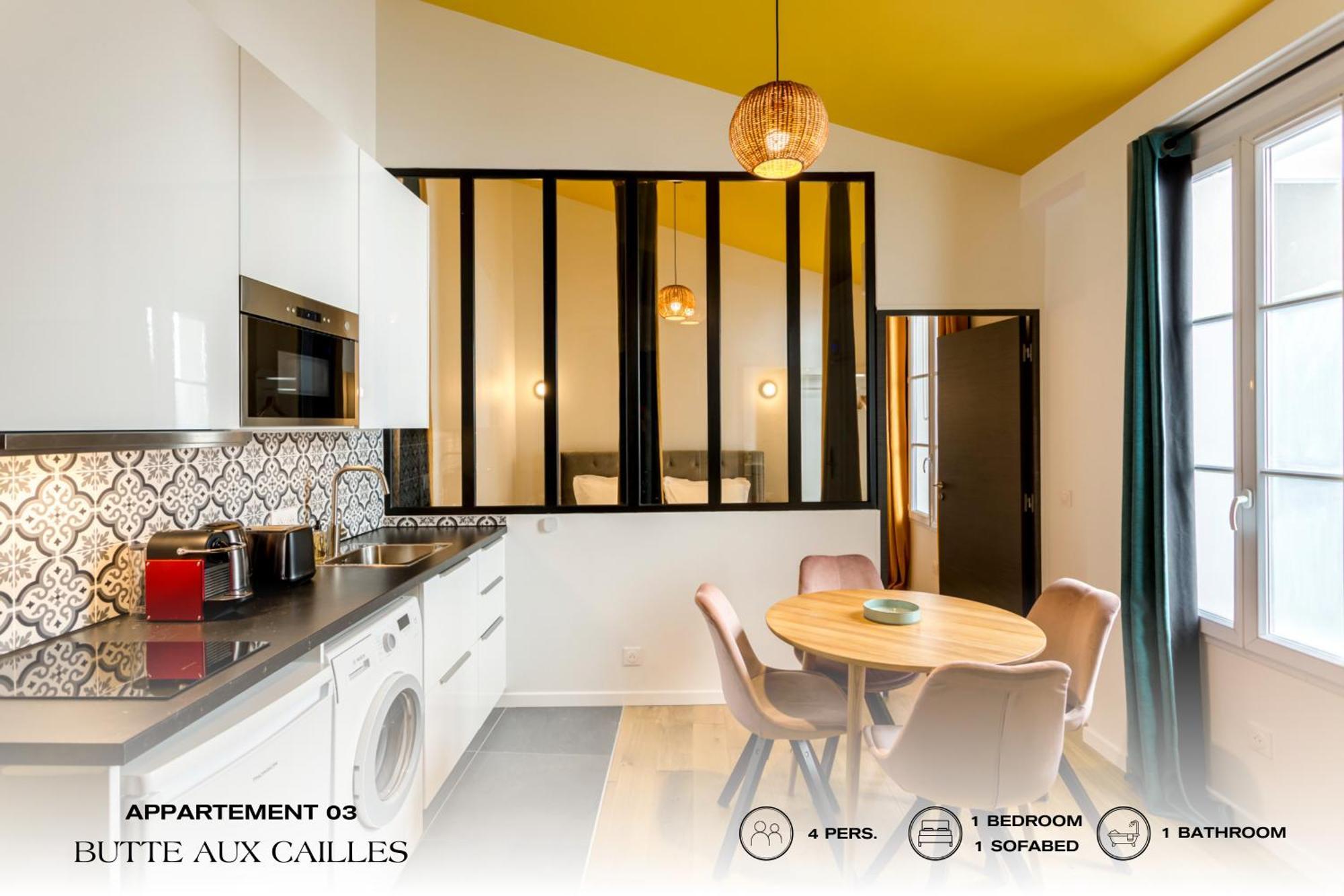 شقة Beauquartier - Butte Aux Cailles I باريس المظهر الخارجي الصورة