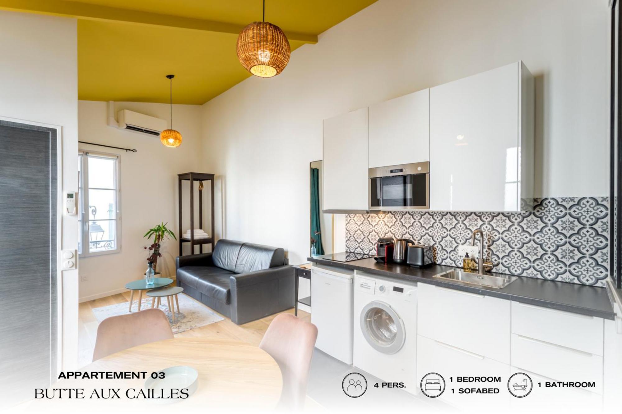 شقة Beauquartier - Butte Aux Cailles I باريس المظهر الخارجي الصورة