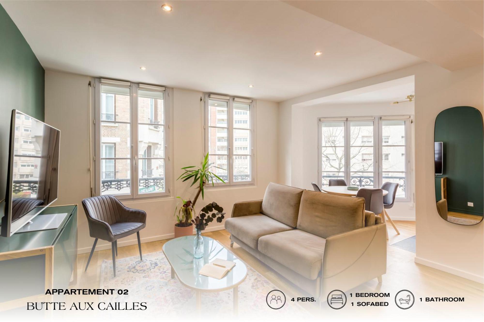 شقة Beauquartier - Butte Aux Cailles I باريس المظهر الخارجي الصورة